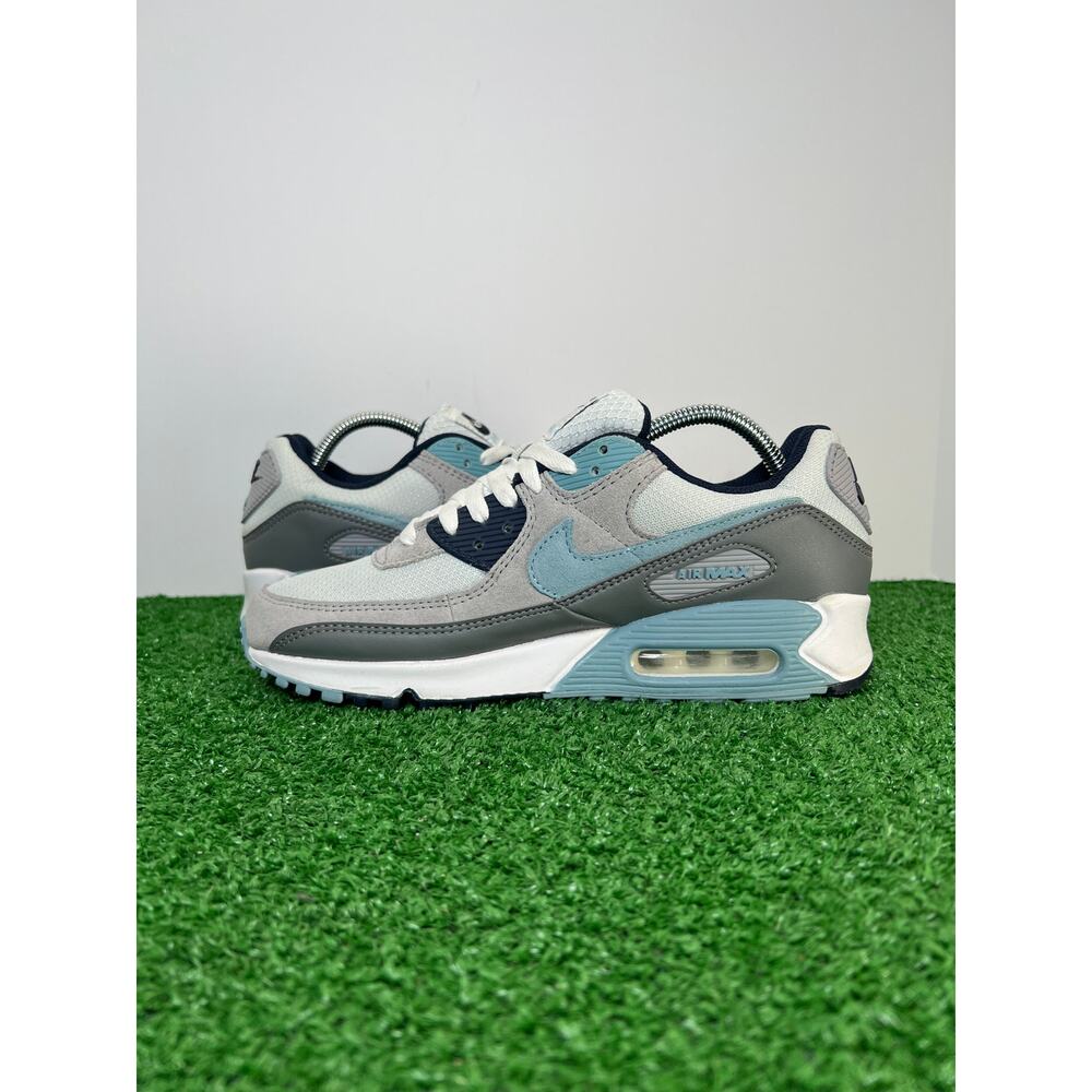 Nike Air Max 90 Pure Platinum Warm Blue DM0029-003 Size 8.5 - Picture 4 of 9